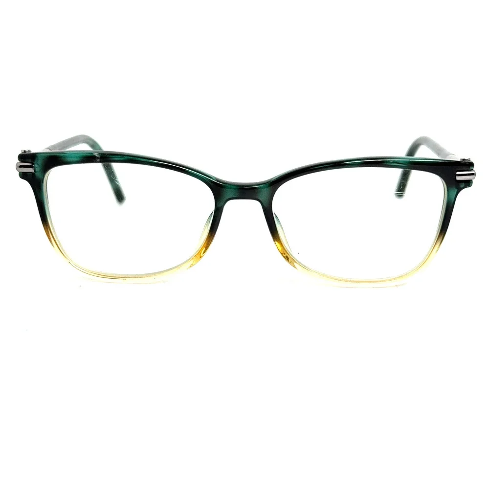 Marc Jacobs 50 TOZ Green Yellow‎ Cat Eye Eyeglasses Frames 52-15-150 H18031